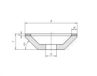 Круг 12А245 150Х20Х3Х40Х32 АС4 100/80 4162 Круг 12А245 150Х20Х3Х40Х32 АС4 100/80 4162